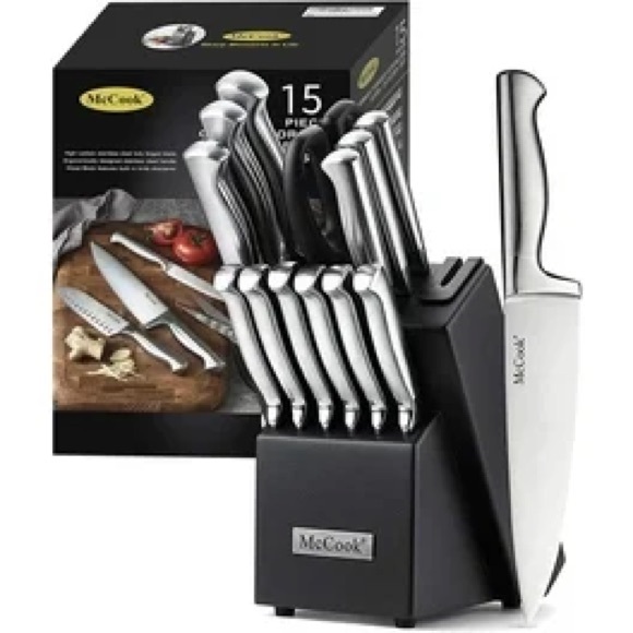 McCook 13-Piece Silver Knife Set - Picture 1 of 7